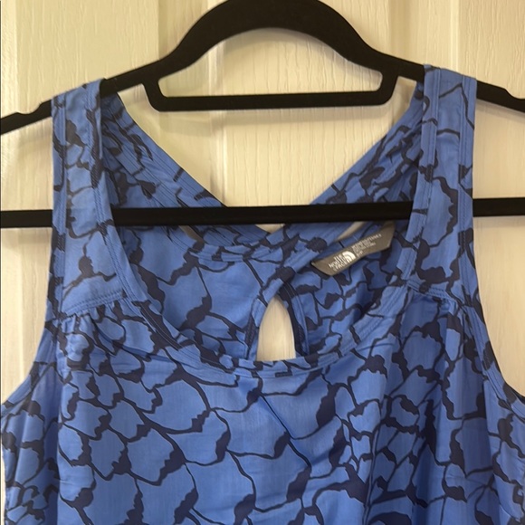 The North Face Blue and Black Patterned Tank Top - Picture 2 of 5